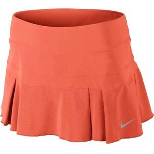 Nike Dri-Fit Women's Salmon Poly /Spandex Pleated Tennis Skirt Skort EUC